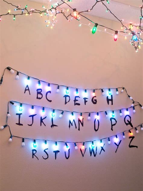 Stranger Things Alphabet - Creepy Alphabet Wall Letters, Alphabet ...