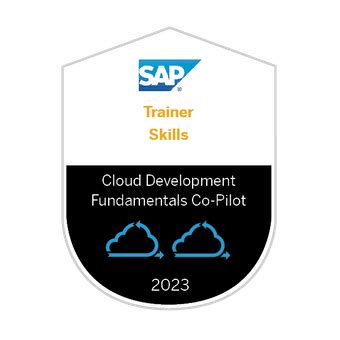 Trainer Skills 2023 - Cloud Development Fundamentals Co-Pilot - Credly