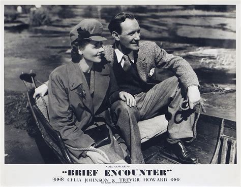 Celia Johnson and Trevor Howard in Brief Encounter. 1945 | David lean films, Brief encounter ...