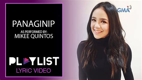 Playlist Lyric Video: Panaginip by Mikee Quintos (Onanay OST) - YouTube