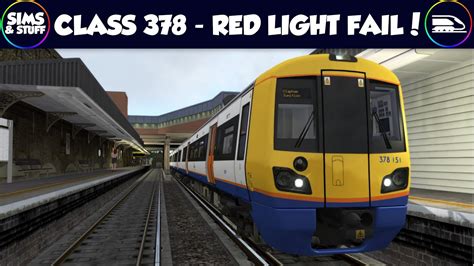 Train Simulator 2020 - South London Network - Class 378 - Red Light Fail! - YouTube