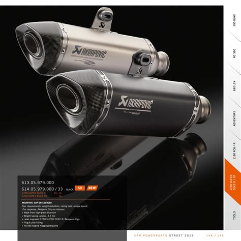 KTM PowerParts Street Catalog 2016 USA by KTM GROUP - Issuu