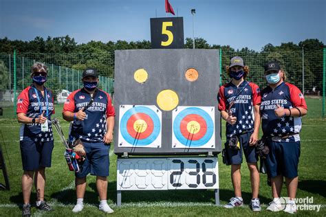 USA Advances through Team Round Eliminations at World Archery Youth Championships