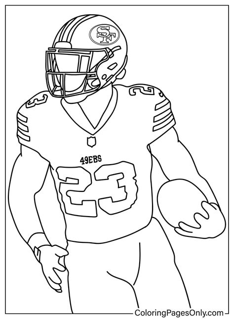 18 San Francisco 49ers Coloring Pages - ColoringPagesOnly.com