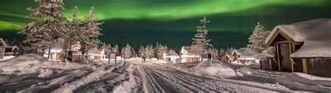 Holiday to Northern Lights Village Levi in Lapland