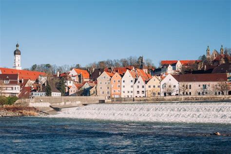 Landsberg am Lech in Winter, at Bavaria Germany Stock Photo - Image of ...