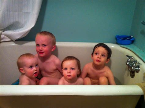 Four kids in the bath | Andrew Malone | Flickr