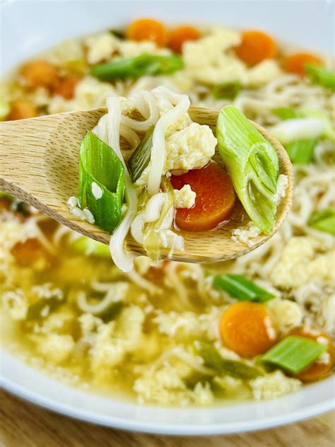 Easy Ramen Egg Drop Soup Recipe - Simple, Affordable & Delicious! - Thrifty NW Mom