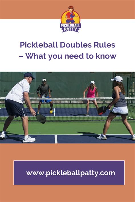 Pickleball Doubles Rules | Pickleball Double Bounce Rule | A team