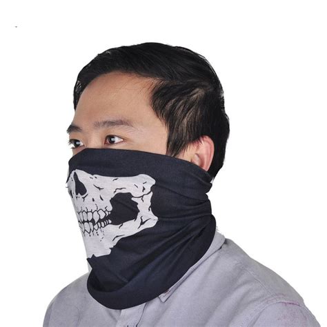 Halloween Scary Mask Festival Skull Masks Seamless Multi Magic Scarf Riding Around Halloween ...