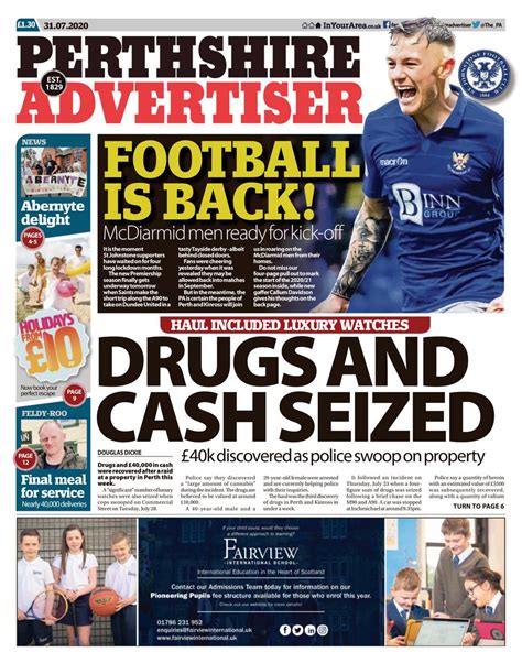 Perthshire Advertiser-July 31, 2020 Newspaper - Get your Digital ...