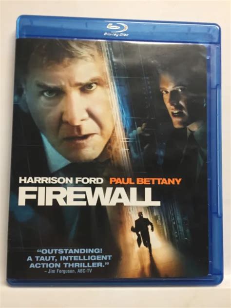 FIREWALL (BLU-RAY,2006) HARRISON Ford,Paul Bettany,Not a Scratch! USA ...