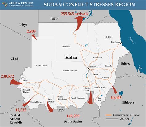 Sudan Conflict Straining Fragility of Its Neighbors