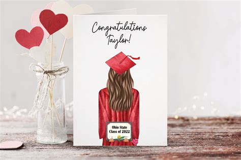 Graduation 2023 Custom Card Personalized Graduation Card - Etsy