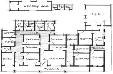 Floor Plan and Picture of a Typical Modified Family-Compound Benin ...