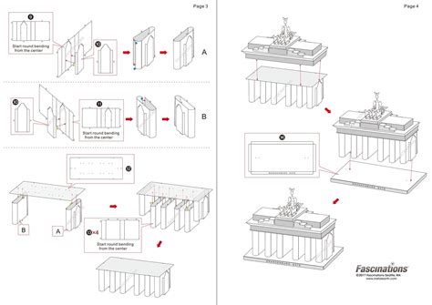 Fascinations:: Metal Earth Bradeburg Gate 3D Model Kit