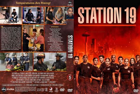 Station 19 - Season 5 R1 Custom DVD Cover & Labels - DVDcover.Com