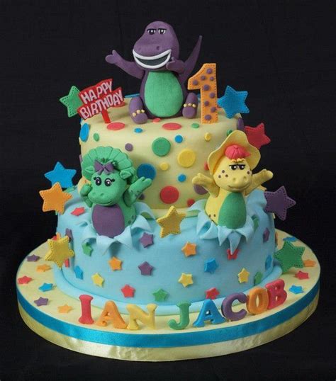 Barney & Friends Cake | Friends cake, Cake, Barney cake