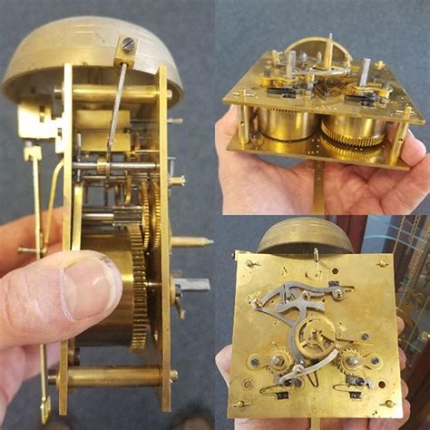 Antique Clock Repair and Overhaul #watchrepair | Antique clock repair ...