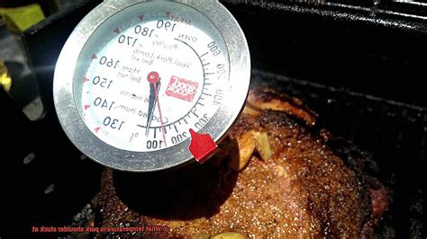 What temperature is pork shoulder stuck at? - Pastime Bar And Grill