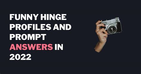 8 Funny Hinge Profiles & Prompts For Successful Online Dating - ROAST