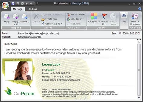 Download free software Email Signature Templates For Outlook 2003 ...