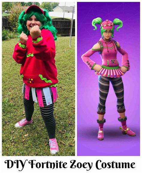 Fortnite Zoey Costume: Easy DIY Halloween Costume - Guide For Geek Moms