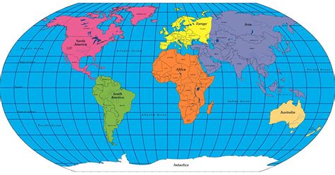 Practice Map Labeled World 30 Sht 8 X 16 - SE-1000 | Creative Shapes Etc. Llc | Social Studies ...