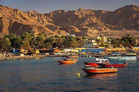 Gulf Of Aqaba - WorldAtlas