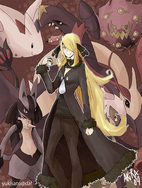 Pokemon Platinum - Cynthia by ffSade on DeviantArt