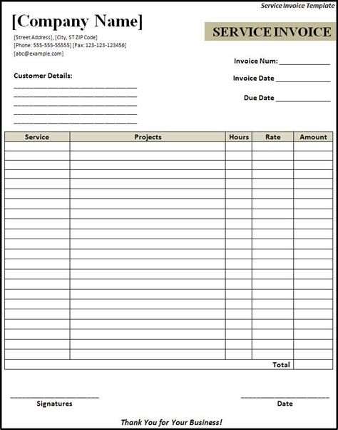 Invoice format word template - lucidpole