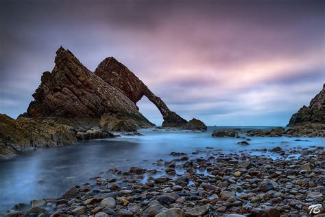 Bow Fiddle Rock - Scotland by tb_fotografien | Places to visit, Scotland, Scotland travel