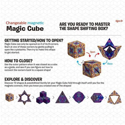 FTL™ Changeable Magnetic Magic Cube - FunToyLab