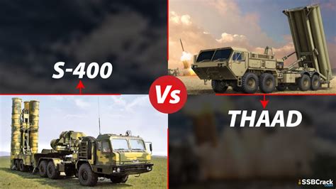 Difference Between THAAD v/s S400? [Explained]