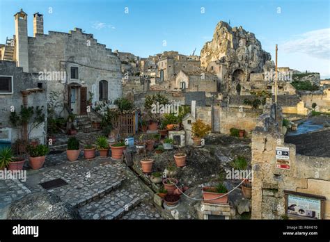 Cityscape of Matera, European Capital of Culture 2019 Stock Photo - Alamy