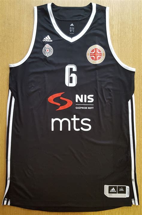 Basketball Jerseys : PARTIZAN BELGRADE JERSEYS