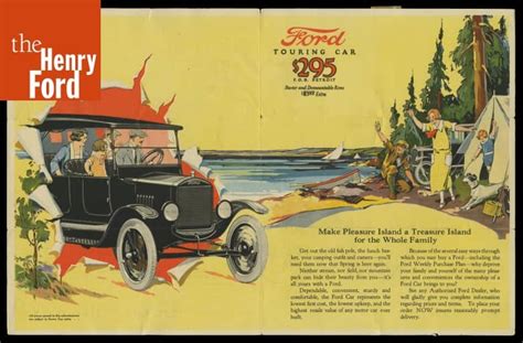 Henry Ford Model T Advertisement