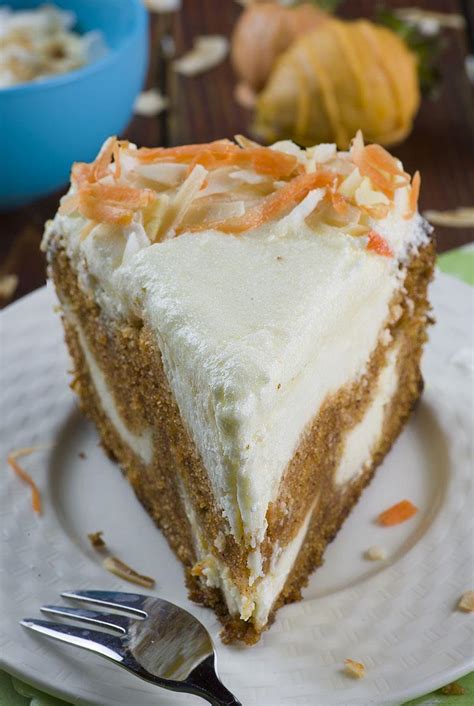 Carrot Cake Cheesecake | An Easter Dessert With Cream Cheese Frosting