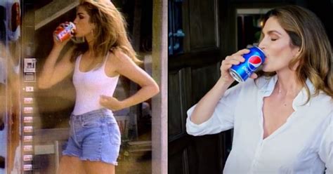 Cindy Crawford Just Recreated Her Iconic '90s Pepsi Ad on Instagram, And Hot Damn She's Still ...