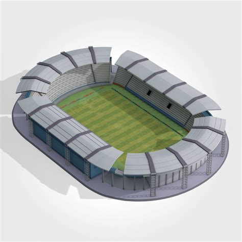 Lowpoly generic football soccer 3D asset