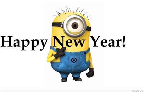 Despicable Me New Year Minion | Minions, Despicable me, Newyear