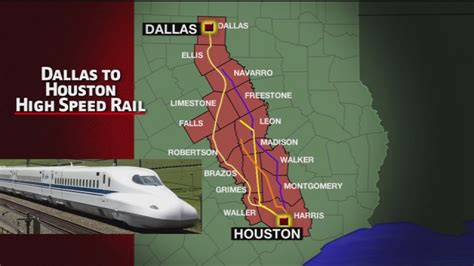 Convención cama falso texas high speed rail route Lucro Proponer Prisionero