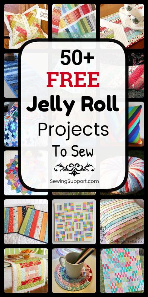 Jelly Roll Sewing Projects to make. 50+ free jelly roll projects ...