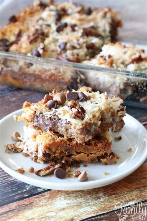 Seven Layer Cookie Bars | Favorite Family Recipes