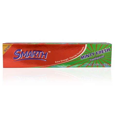 Smarth Minty Fresh Toothpaste 6.4 Oz (181g) at Rs 50/piece | टूथपेस्ट in New Delhi | ID: 11522988597