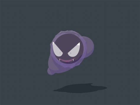 Gastly: by Miguelgarest on Dribbble