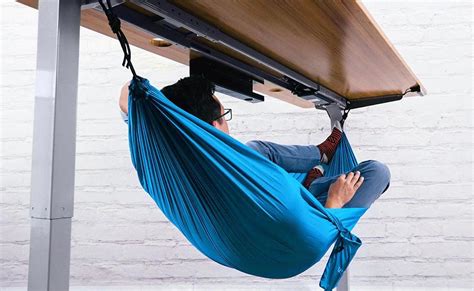 Keep This Under Desk Hammock a Secret from Your Boss