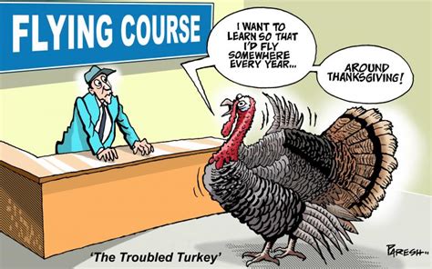 Turkey for flying course | Cartoon Movement