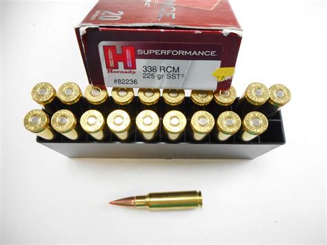 HORNADY 338 RCM AMMO - Switzer's Auction & Appraisal Service