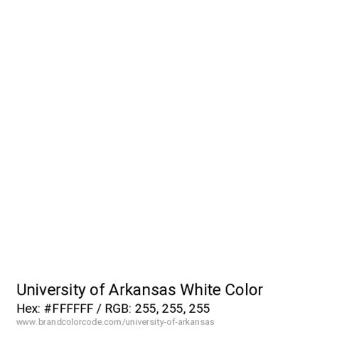 University of Arkansas Brand Color Codes » BrandColorCode.com